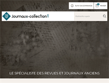 Tablet Screenshot of journauxcollection.com